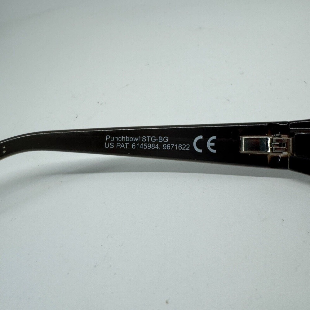 Maui Jim Punchbowl Sunglasses MJ‎ 219-01 Chocolate Fade Frames 54-17-135 H11247 - Picture 5 of 8